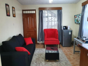 Private studio in Kilimani with free parking, netflix+wifi
